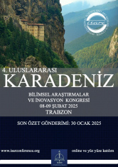 4.Uluslararası Karadeniz Bilimsel Araştırmalar ve İnovasyon Kongresi