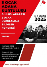 6. Uluslararası 5 Ocak Uygulamalı Bilimler