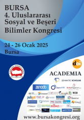 BURSA 4. ULUSLARARASI SOSYAL VE BEŞERİ BİLİMLER KONGRESİ